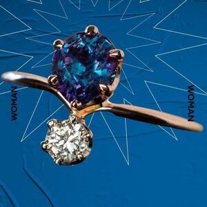 SEXY 18KT ROSE GOLD SAPPHIRE FASHION RING SIZES 6,7,8,9